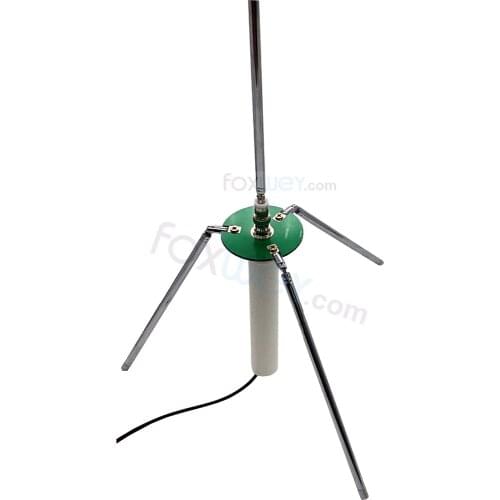 Portable comet GP 3 antenna 1/4" Wave FM antenna for receiver & transmitter with telescopic antenna 68-350MHz BNC plug FOXWEY