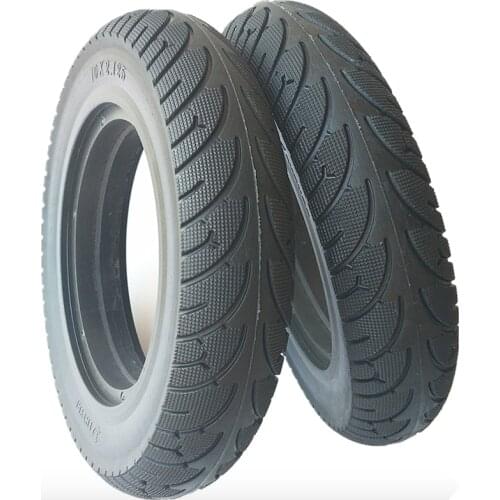 1 Pcs Scooter Tire Vacuum Solid Tyre 10x2.125 for 10 Inches Electric Balancing Scooter Hoverboard Avoid Non-Pneumatic Tyre Kits