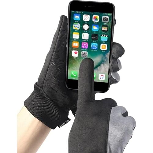 Touch Screen Cycling Gloves Wear-resistant Warm Gloves Motorcycle Running Fishing Climbing Ski Outdoor Full Finger Glove
