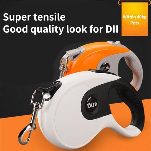 Retractable Leash For Dogs Automatic Extending Nylon Puppy Pet Dog Leashes Lead Durable Dog Walking Running Leash Rope 3m/5m