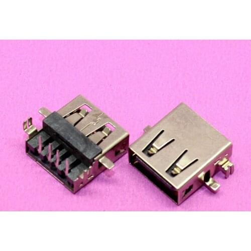 YuXi New USB JACK For Notebook Female USB Connector Socket, High 3.5mm