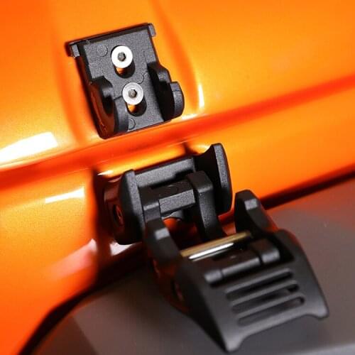 J371 Engine Hoods Latch Bonnet Catch Aluminium Alloy for Jeep JK 2007-2017 lantsun