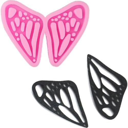 Butterfly Wing Pendant Earring Silicone Mold is Suitable for Resin Epoxy Resin Diy Craft Pendant Earrings Jewelry Making T84A
