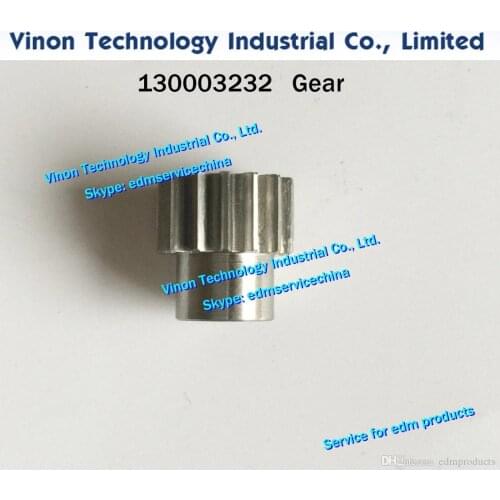1pc) 130003232 edm Geared wheel for Robofil 190,290,290P,300,310,390 Charmilles edm parts Toothed Gear 130.003.232, 24.54.064
