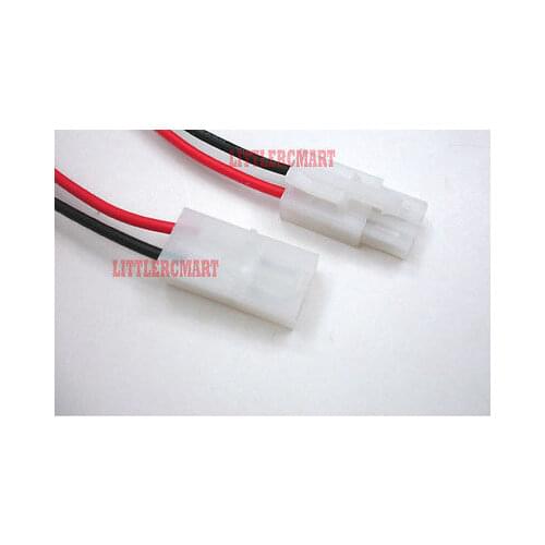 10 SETS TAMYIA L6.2mm Male, Female Connector with 18AWG Wire Length:150mm