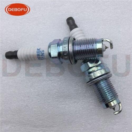 10pcs/lot Iridium Spark Plug 12290-R62-H01 IZFR6K-11NS For Honda Accord Civic CRV Acura 12290R62H01 IZFR6K11NS