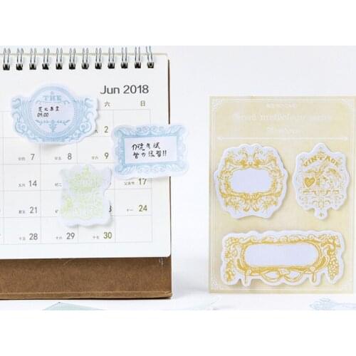 60pcs/45pcs/pack Kawaii Cartoon Creative Story School Office Supplies N Times Tear Off Note Paper Memo Pad