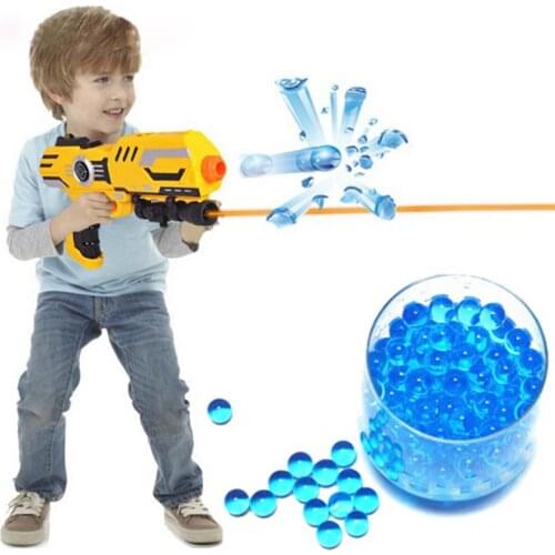 9-11mm water ball 10000pcs colored soft crystal water paintball gun bullet grow water beads grow balls water gun toys
