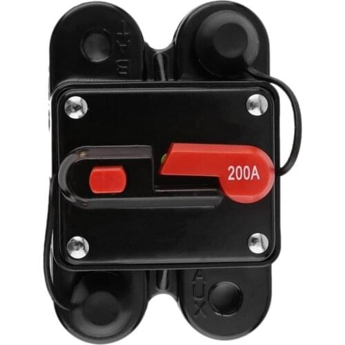 Optional Car Audio Inline Circuit Breaker Fuse 50A 60A 80A 100A 125A 150A 200A 250A for 12V Protection SKCB-01-100A Hot Sale