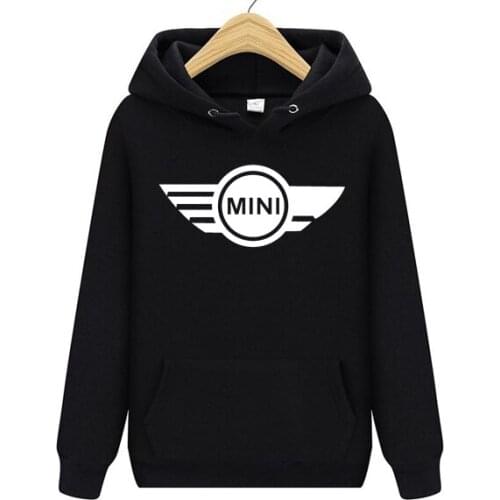 MINI Cars Hoodies Latest Mini Cooper s Print Car Mens Men Hooded Personality Design Graphic Women Sweatshirts Jacket