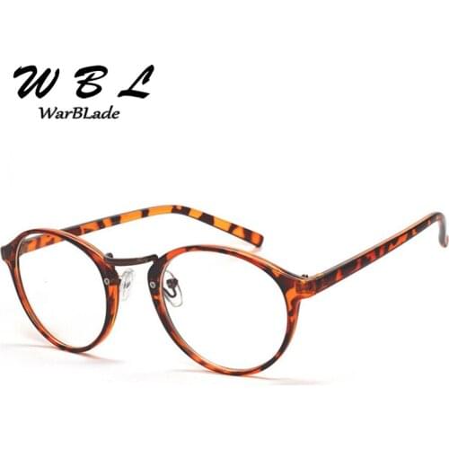 WarBLade 2018 Men Fashion Optical Glasses Frame Glasses Women Brand Round Clear Transparent Womens Glasses Frames