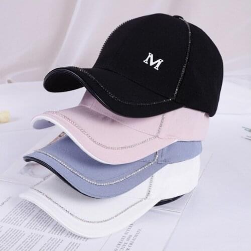 RUIXF011 Newest women casual curved peaked baseball caps 100% cotton dad hat Lady adjustable snapbacks hat Sun hat for trip