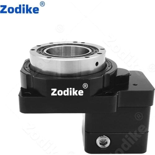 Hollow rotary platform reducer manufacturers direct ktn60 speed ratio 5:1, 10:1 interface can be equipped with 100W servo motor