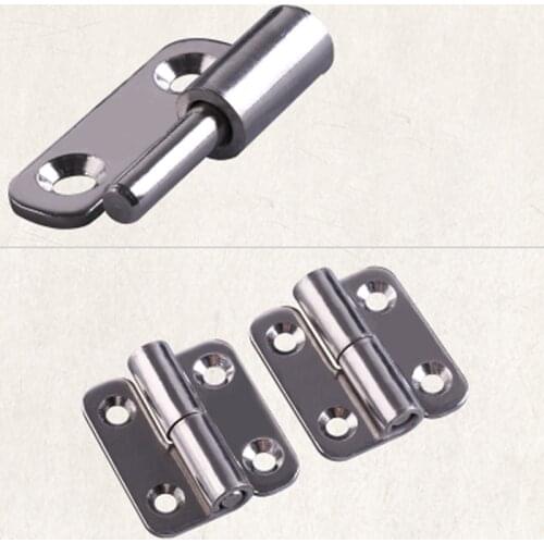 1.5/2/2.5 Inch Stainless Steel Flag Shape Detachable Hinge for Aluminum Doors Bathroom Door Bathroom Removable Hinge