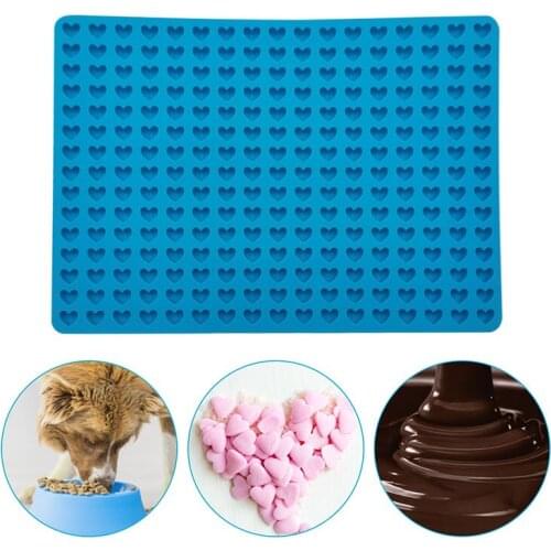Diy Cookie Dog Cookie Silicone Mat Dog Treat Biscuits Baking Pan Pet Food Feeder Pad Chocolate Making Gummy Candy Mold For Pet