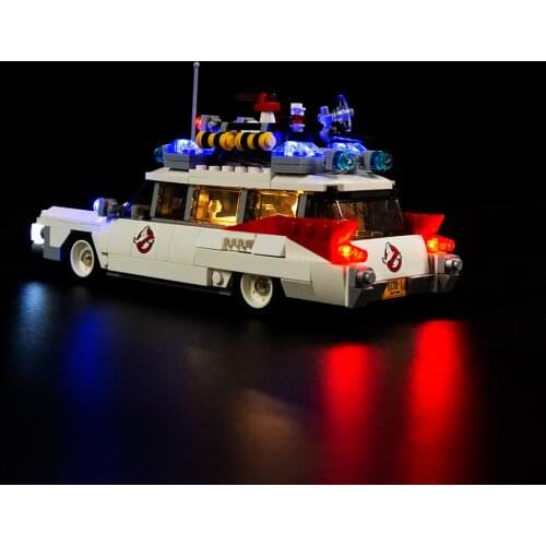 LED Light Set For 21108 Compatible With Ghost busters Ecto-1 DIY Toys Blocks Bricks Only Lighting Kit Not Include Model