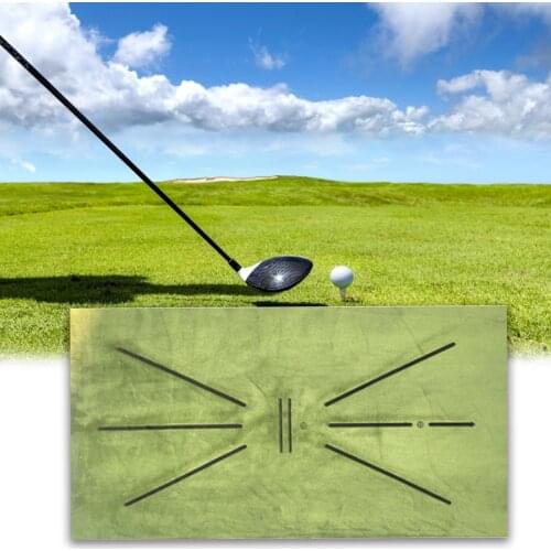 Golf Training Mat for Swing Detection Batting Mini Golf Practice Training Aid for Home Office Outdoor Garden Yard Kids Gift