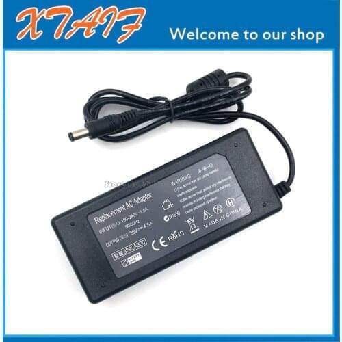 20v 4.5a 90W adapter battery charger power supply for lenovo G480 G485 G560 G560e G565 G570 G575 G580 G585 G700 G780
