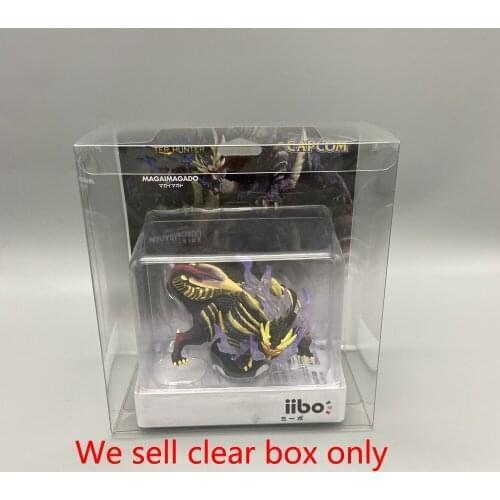 PET protective box For Monster Hunter Rise amiibo special transparent display box storage box collection box
