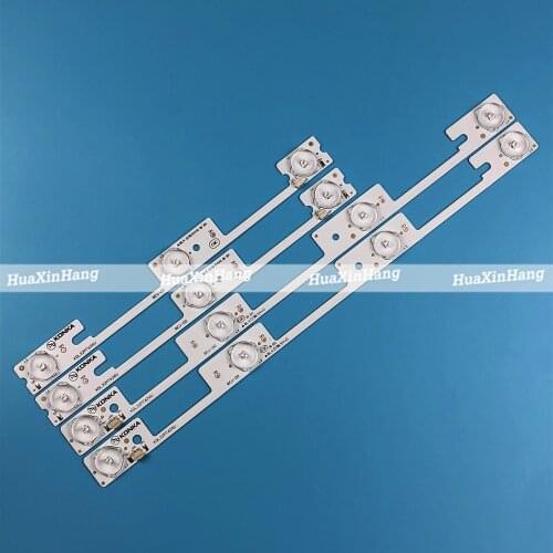 100PCS NEW For Konka KDL32MT626U(50PCS*4LED +50PCS*3LED) 35019055 35019056 light bar 32 inch backlight lamp LED strip 1LED=6v