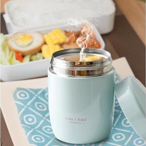 250ml Portable Food Thermos Bottle Insulated Lunch Box Soup Containers Stainless Steel Vacuum Flasks Thermo Cup For Hot Food Kid