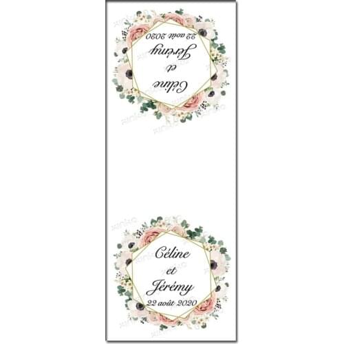 30pcs Personalized Wedding Favors Mint Box Labels, Flowers Decorate Stickers,Christmas Stickers, Bridal Shower, Birthday Favors