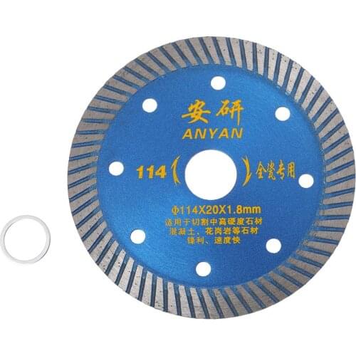 4.5 inch Diamond Ceramic Saw Blade Disc Wheel Sharp Cutter Porcelain Tile Marble