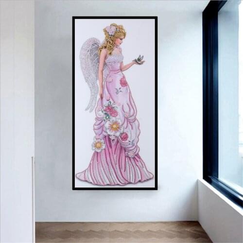 Diamond Painting Special Shape Noblewoman Full Rhinestone Square Rhinestone Diamond Embroidery Cross Stitch Home Decoration