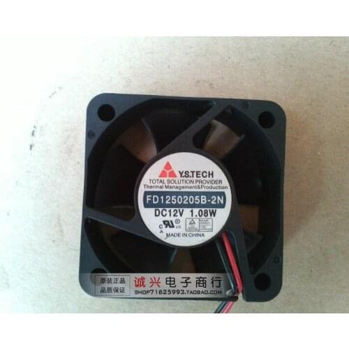 For Y.s.tech fd1250205b-2n 5020 dc12v 1.08w cooling fan