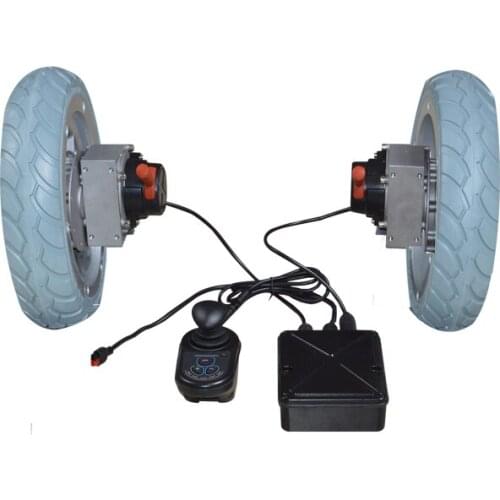 24V electric wheelchair conversion kit brushless motor and joystick controller for electric power wheelchair