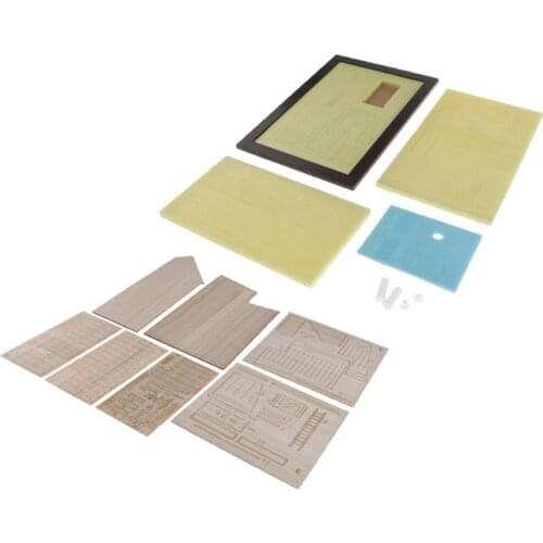 1/35 Scale Miniature Building Scene Ruin House Model Sand Table DIY