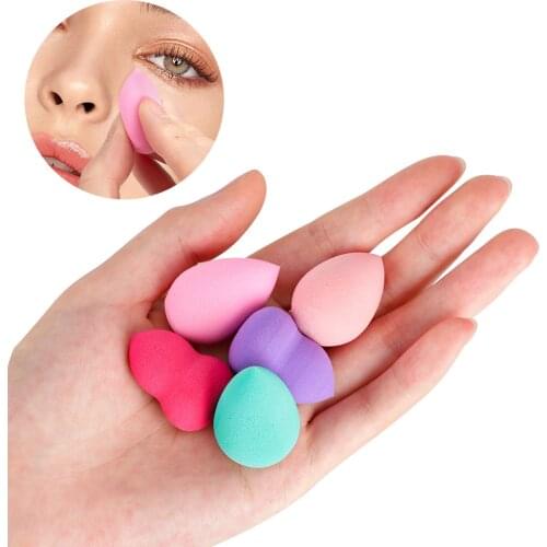 Mini Beauty Egg Makeup Blender Cosmetic Puff Makeup Sponge Cushion Foundation Powder Sponge Beauty Tool Make Up Accessories
