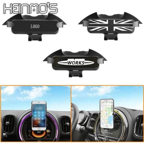 Mobile Phone Holder Car Accessories For MINI F60 Countryman F54 Clubman F55 F56 F57 For MINI COOPER F60 GPS Phone Bracket