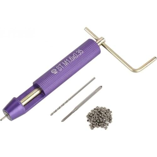 50Pcs Stainless Steel Thread Repair Insert kit Coiled Wire Inserts Helical Screw Threaded Inserts M1.6*0.35*2D New Arrival