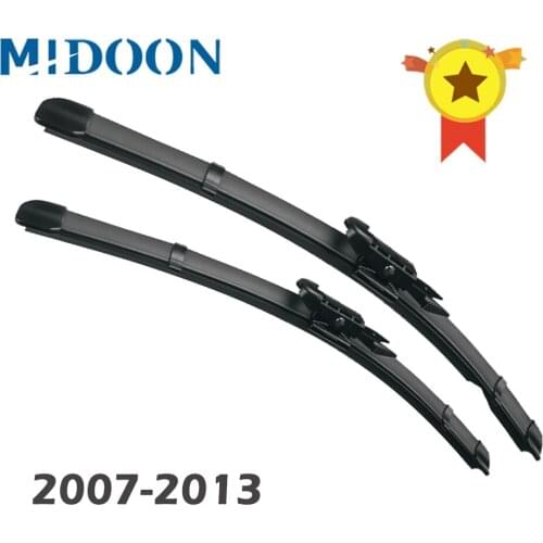 MIDOON Wiper Front Windshield Wiper Blades Set For Chevrolet Tahoe GMC Yukon MK3 Cadillac STS 2007 2008 2009 2010 2011 2013
