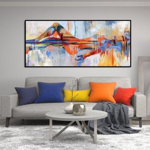 Classical Abstract Sexy Women Body Posters Print Colorful Graffiti Wall Art Canvas Painting Pictures for Living Room Wall Decor