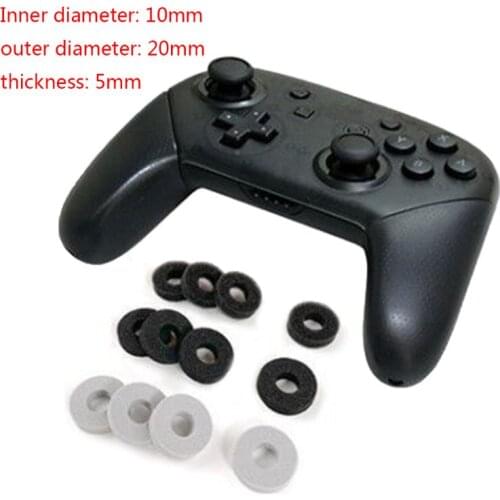 Sponge Auxiliary Ring Positioning Sleeve Shock Absorbers Analog Joy Stick Game Accessories for Switch Pro/joy-con/PS4 /Xbox-One