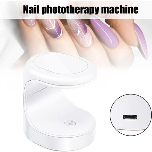 High Quality Nail Art Phototherapy Lamp Mini LED Sun Lamp Portable Quick Drying Large Space Design Suitable for Nails Toenail