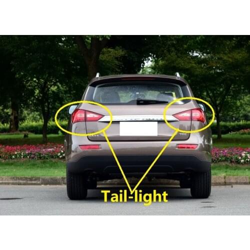 1pcs Taillight / Rear brake light assy. lamp for Chinese ZOTYE T600 2013-2015 Auto car motor parts