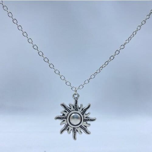 Womens Necklace New Sun Pendant Gift Mens Pendant Necklace