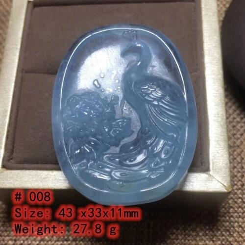 1PC Fashion blue aquamarine stone Pendant Natural Quartz Stone drop CrystalsLove gift stone pendant AAAA Crystal healing stone