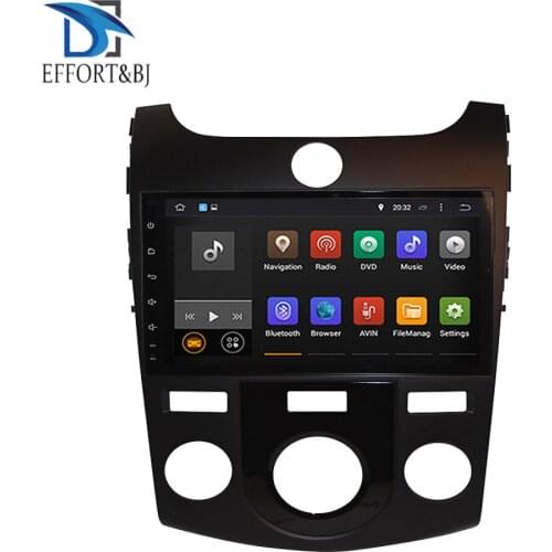 Android 9.0 Car GPS Navigation For KIA CERATO Manual Air-Conditioner version/KIA FORTE Manual Air-Conditioner version 2008-2012