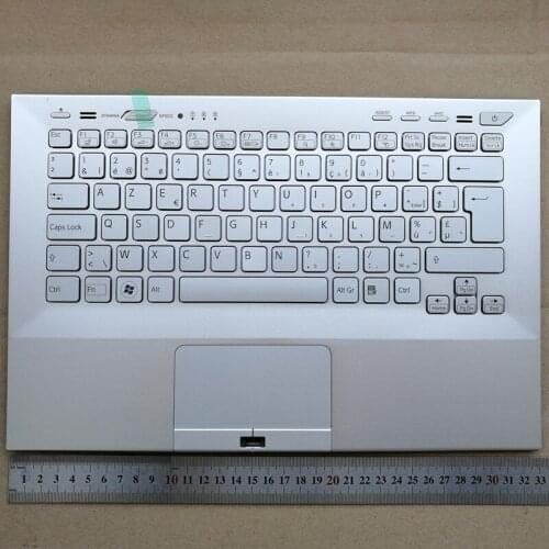 Belgium backlit new laptop keyboard for sony VPCSB VPCSB18 SB16 SB19 VPCSB16FG SB19X 41215T PCG-41213T with Fingerprint hole