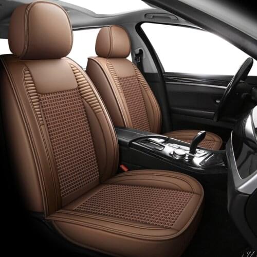 ZHOUSHENGLEE Ice Silk car seat covers for BMW all models f30 f10 e46 x5 e70 x1 x3 e39 x5 x4 f11 car styling auto Cushion