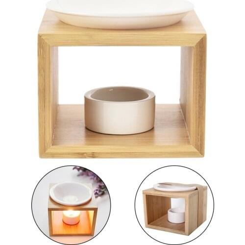 Tealight Holder Essential Oil Burner Aromatherapy Wax Warmer Diffuser Aroma Candle Holder Oil Warmers Decoration