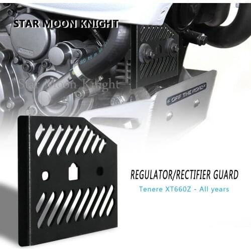 For Yamaha Tenere XT660Z XTZ 660 All years Motorcycle Regulator Rectifier Guard Protector Cover Protecting Mask Board Baffle