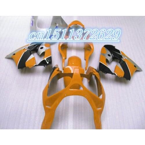 Dor-ABS orange black For KAWASAKI ZX9R NINJA 2002-2003 Body ZX-9R ZX 9R 02 03 ZX9 R 2002 2003 Fairing Kit D