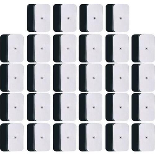 50/30/20pcs Self Adhesive Replacement Tens Electrode Pads Massage Square 5*9 Cm Muscle Stimulator Electric Digital Tens Machine