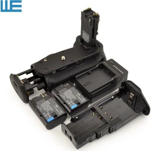 BG-E13 Battery Grip + 6 AA Battery Solt + LP-E6 Battery Hold+ 2pcs LP-E6 Batteries +Charger for Canon EOS 6D Digital SLR Camera
