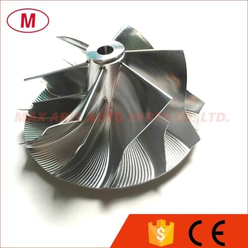 K16 54.60/67.00mm 6+6 blades Reverse High Performance Turbo Billet Compressor wheel/Aluminum 2618/Milling compressor wheel